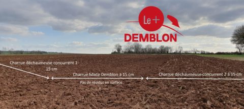 Charrues Mixtes BIO pour labour agronomique/classique